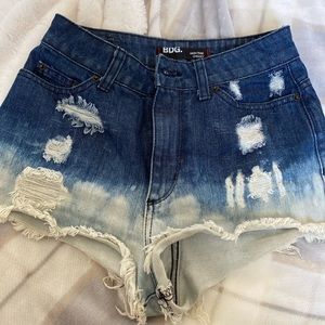 URBAN OUTFITTERS BDG high rise cheeky shorts